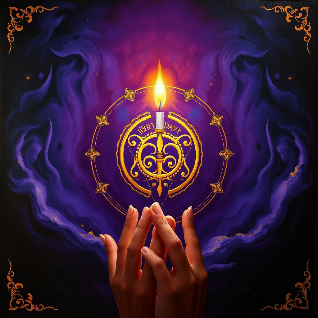 Birthday dream symbol hero