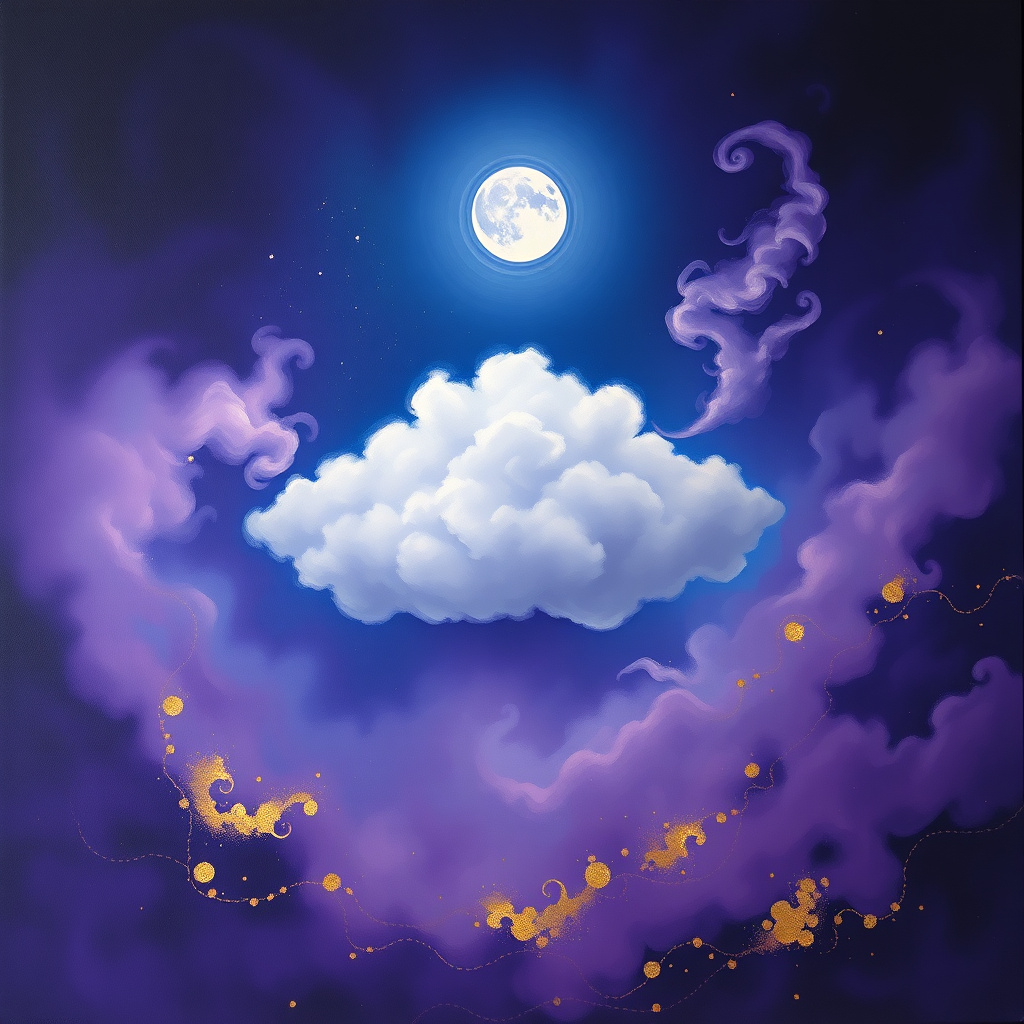 Cloud dream symbol hero