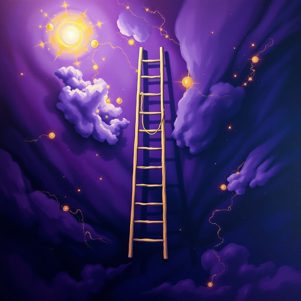 Ladder dream symbol hero