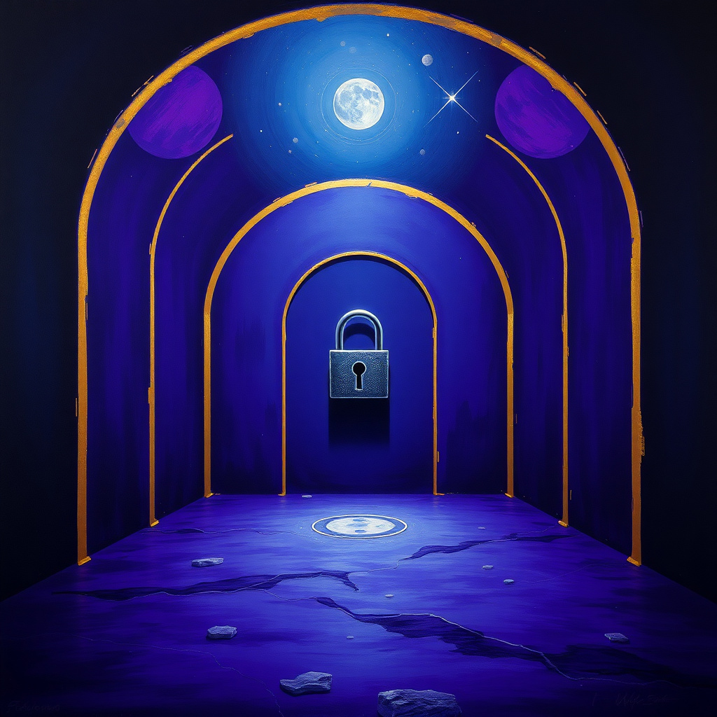 Lock dream symbol hero